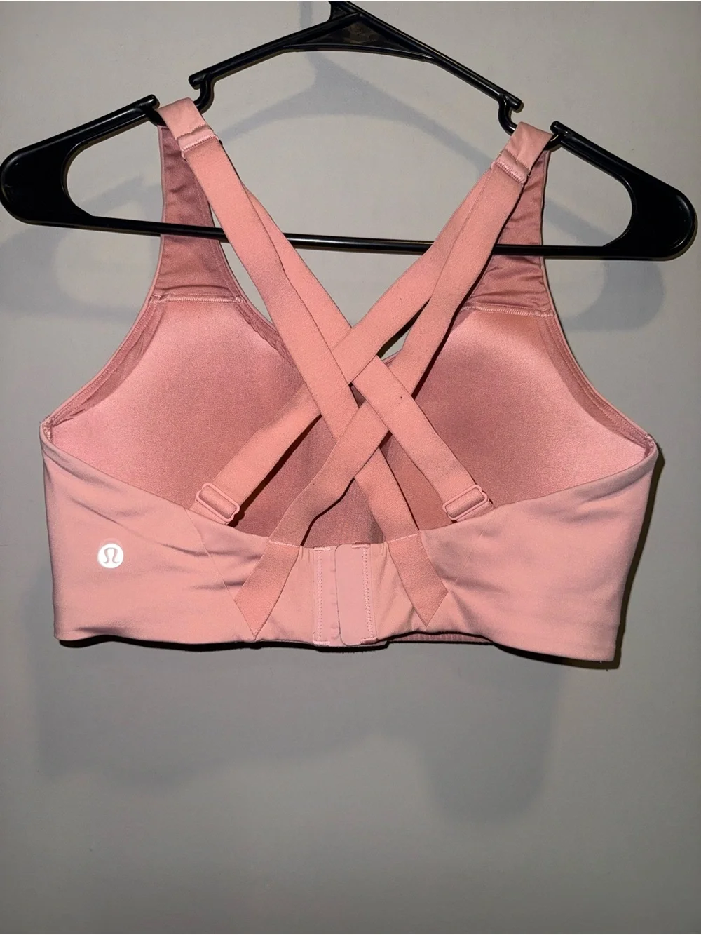 lululemon athletica Light Pink Cross-Back Padded Sports Bra